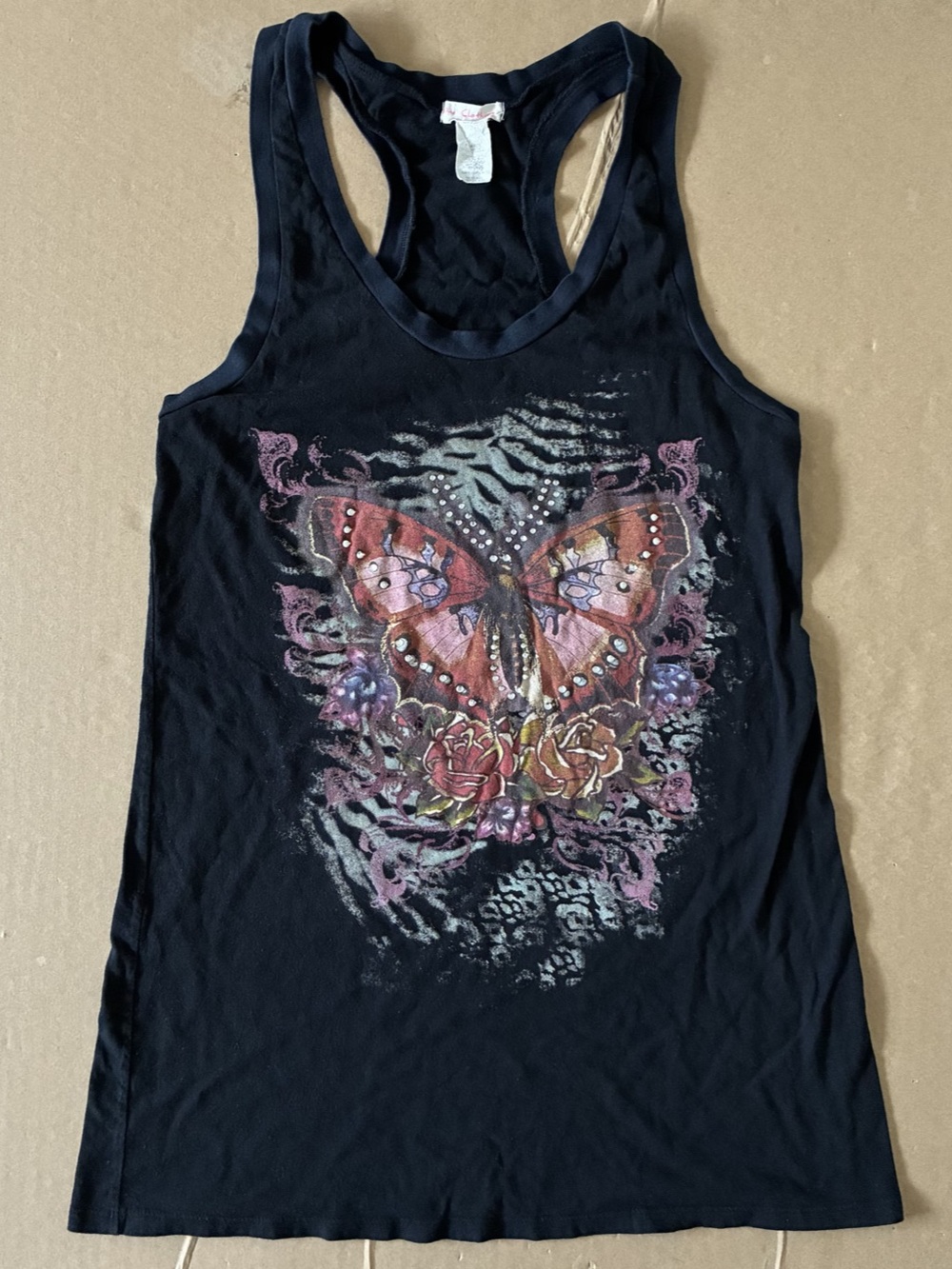 Y2K Mid 2000s One Clothing Fairy Grunge Whimsigoth Tank Top Junior’s XL Mallgoth